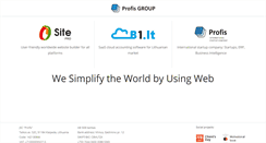 Desktop Screenshot of profis-group.com